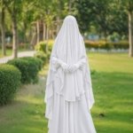 মুসলিমা হিজাব-নিকাব সাদা - Image 2